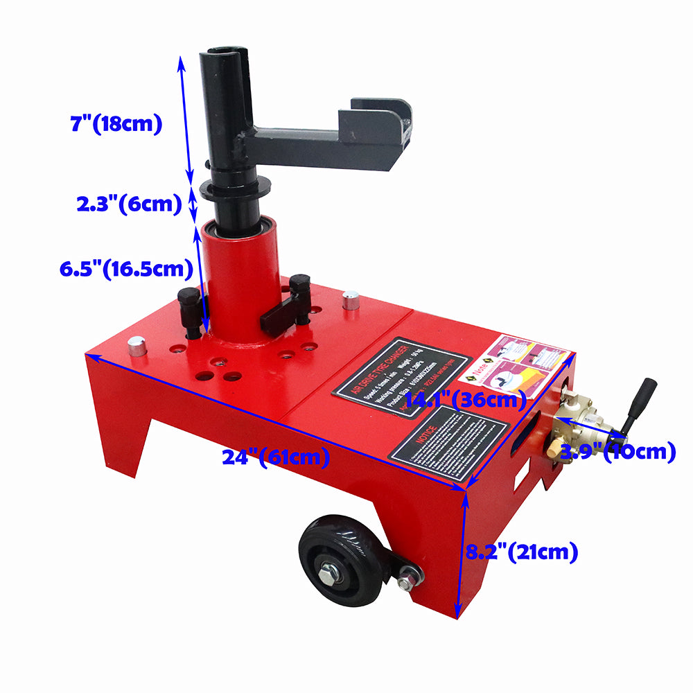 Desmontador Neumático De Llantas Para Camiones 17.5" A 24.5"