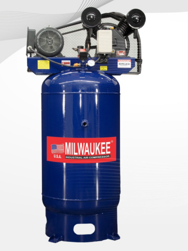 Compresor Eléctrico 5 HP – Tanque Vertical 300 Lts, 26 CFM COMPE90V300VB