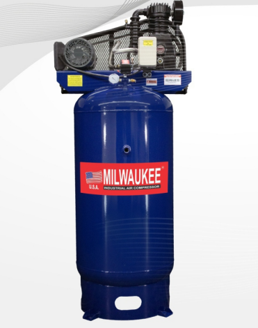 Compresor Eléctrico 5 HP Tanque Vertical 300 Lts (80 gal) 220V COMHM50VB