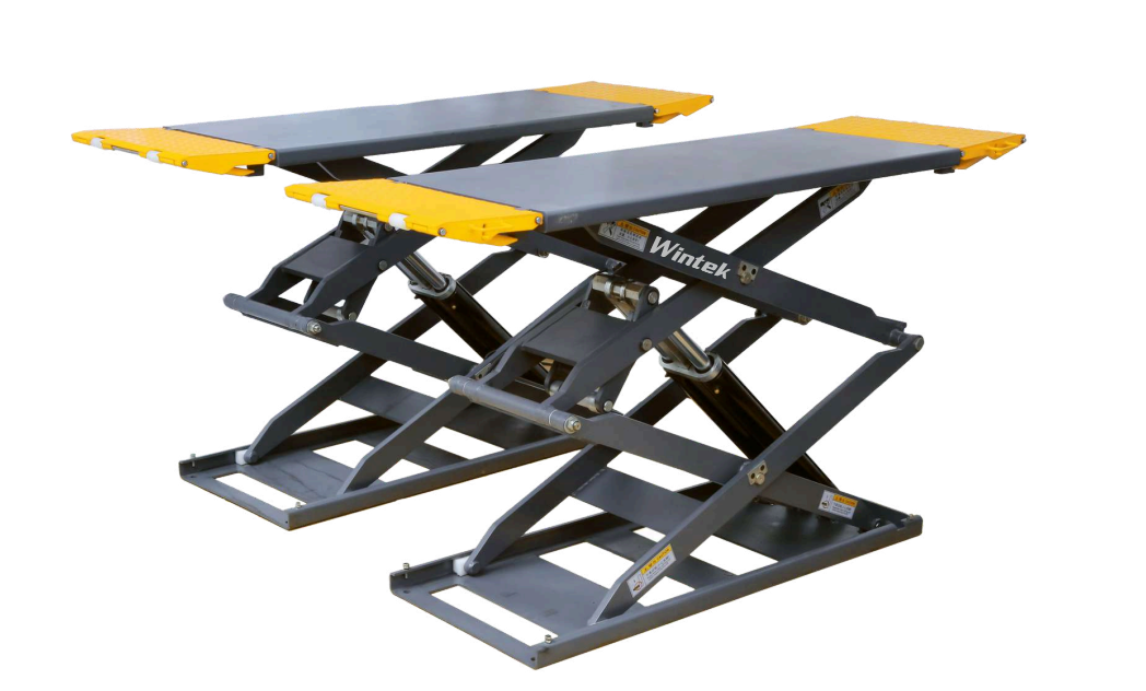 Rampa Doble Tijera 8000 LB Sobre Piso WRPRLS008