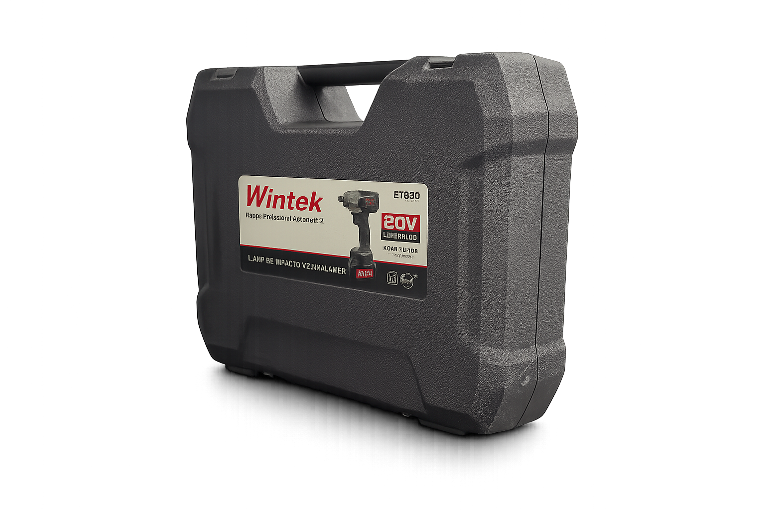 Llave de Impacto Inalámbrica 1/2” Wintek ET630 20V Brushless + 3 Velocidades ET630