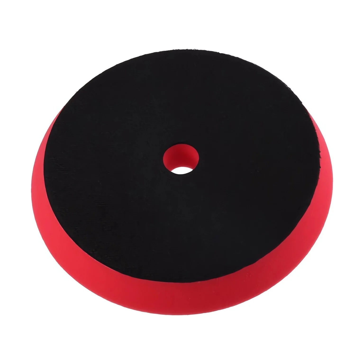 Almohadilla De Esponja Lisa Para Pulir Encerar Corte Suave 6" Rojo