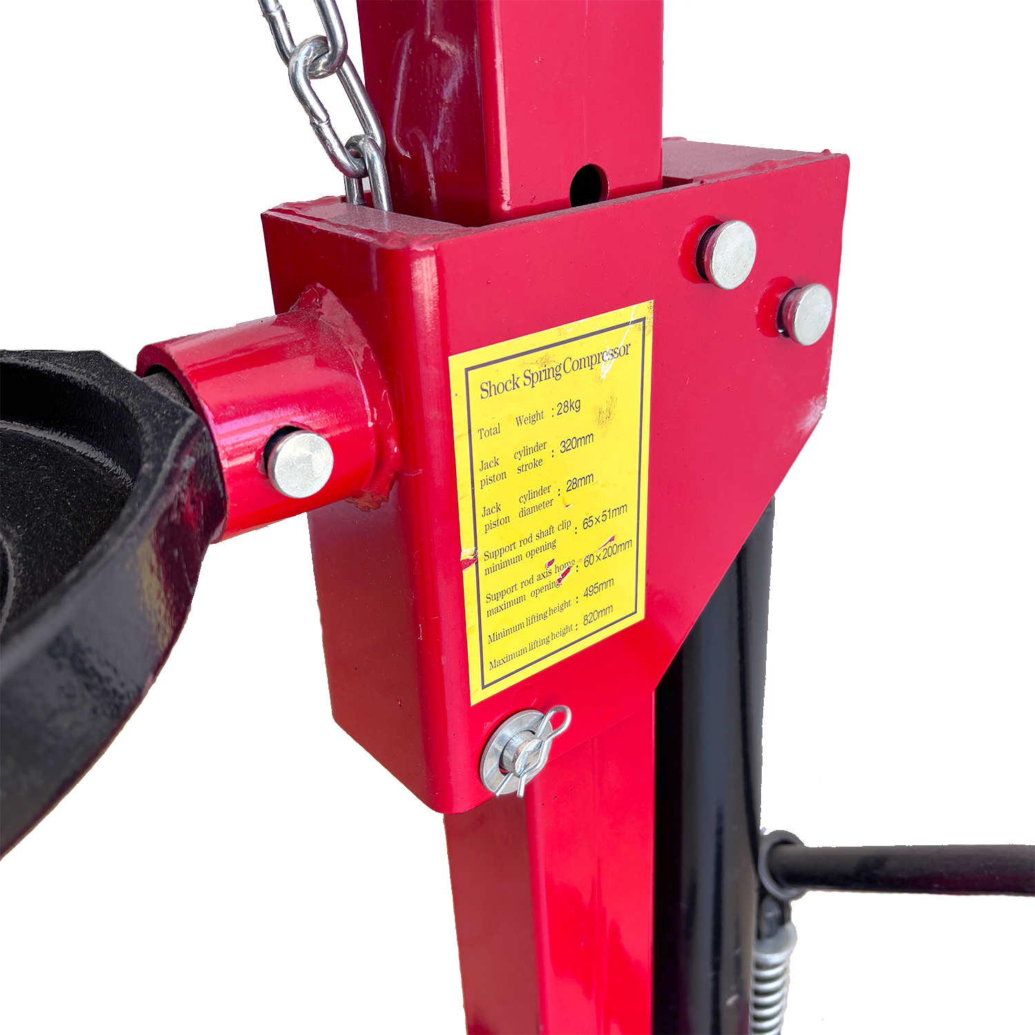 Opresor Compresor De Resortes Vertical Fijo Hidráulico 3 Ton