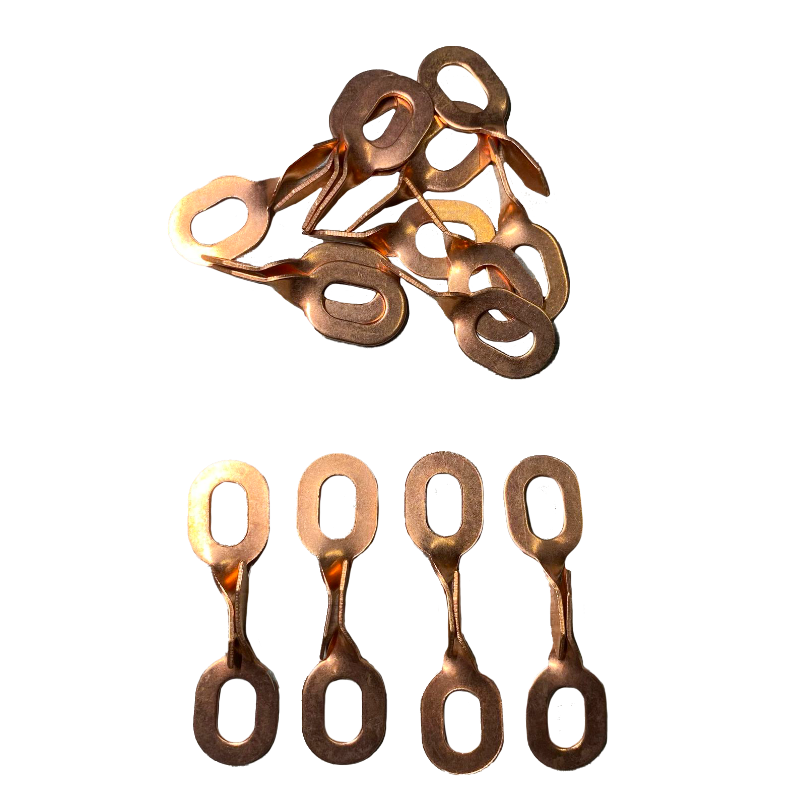 Anillos Rectos Torcidos Para Spotter 20pzas/bolsa