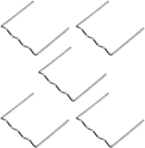 Grapas Para Reparación De Plástico 0.6 y 0.8 mm 100pzs Tipo "U"