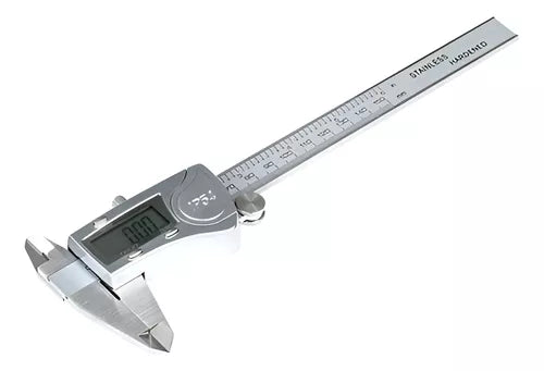 Calibrador Digital Impermeable IP54 Acero Inoxidable MM/IN