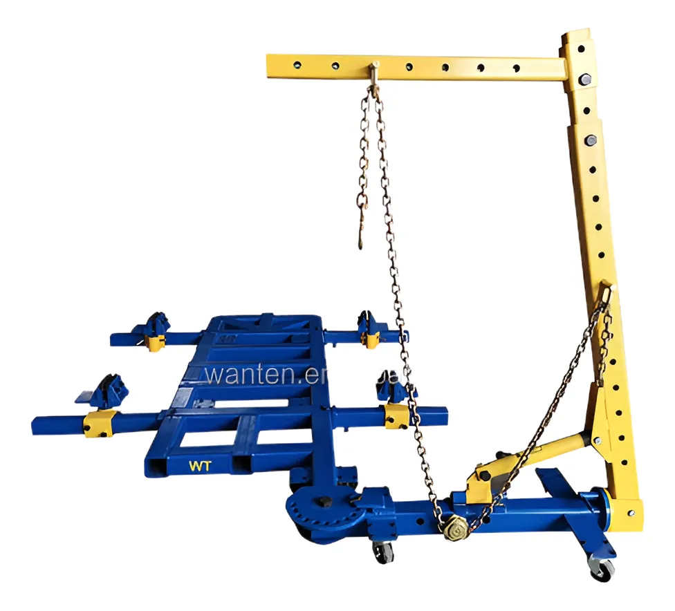 Banco De Enderezado De Chasis Portátil 3 Ton 2.16 M