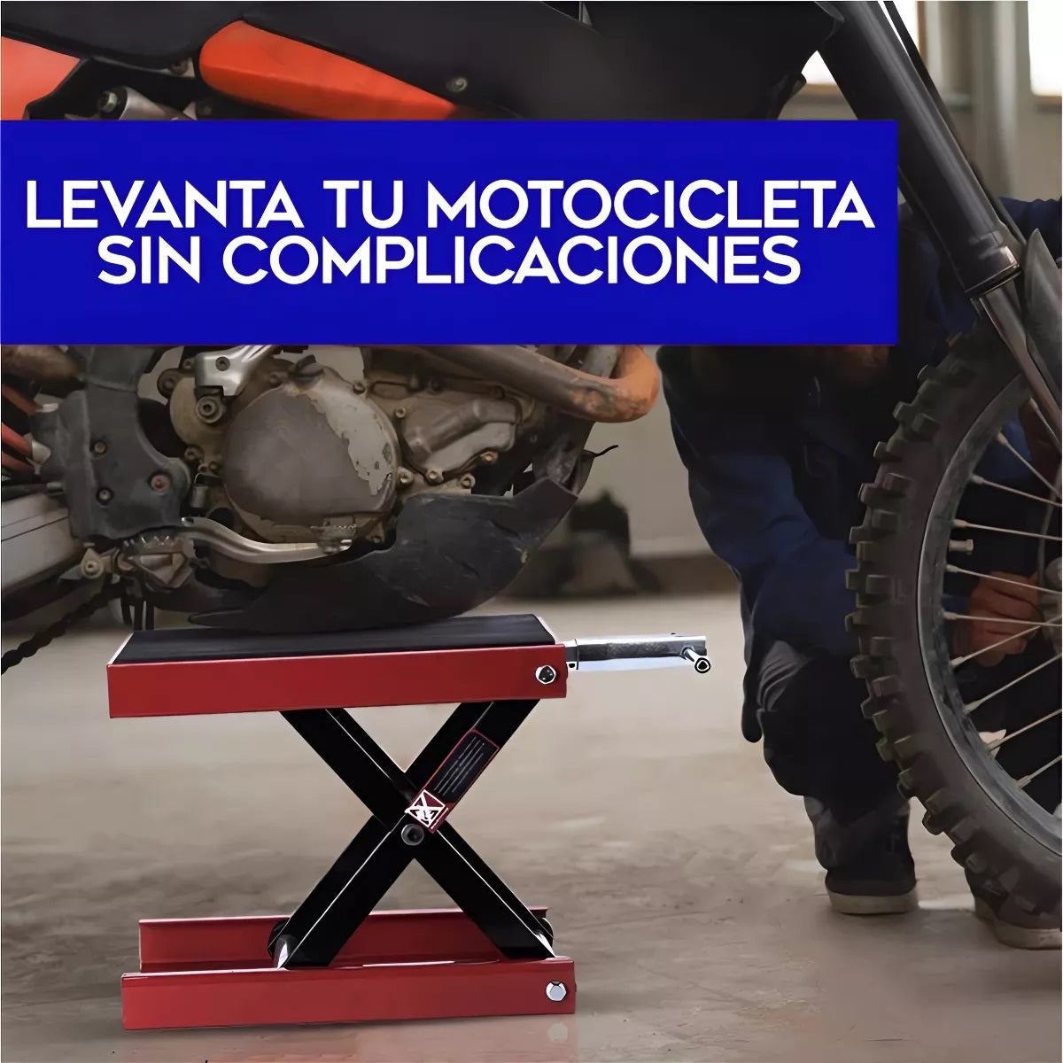 Plataforma Elevadora Manual Para Motos