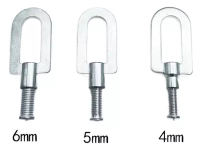Arandelas Metal Para Clavos De Aluminio Spotter Tipo "M4" 20 Pzas
