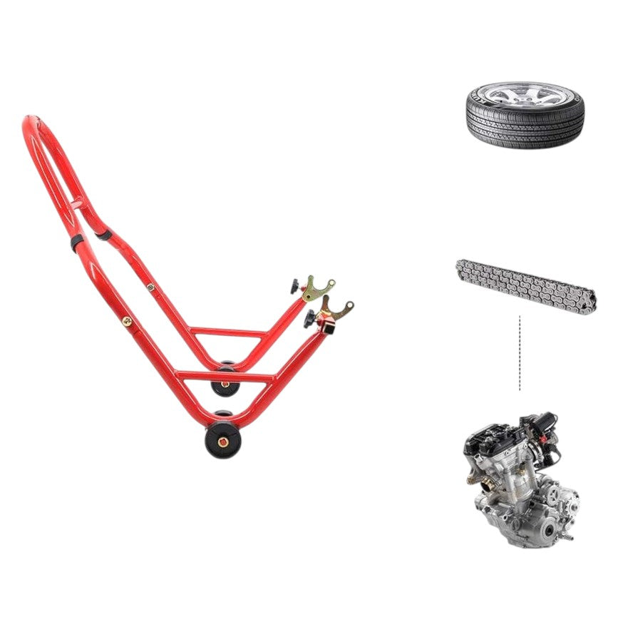 Soporte Universal De Elevación Para Motocicleta 400 Kg
