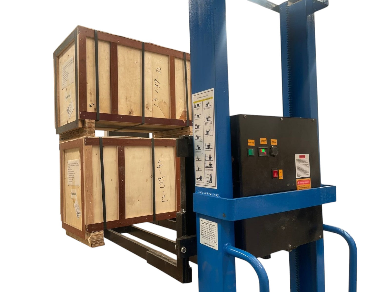 Montacargas Eléctrico 1ton 2.1 Levante 1.6mts