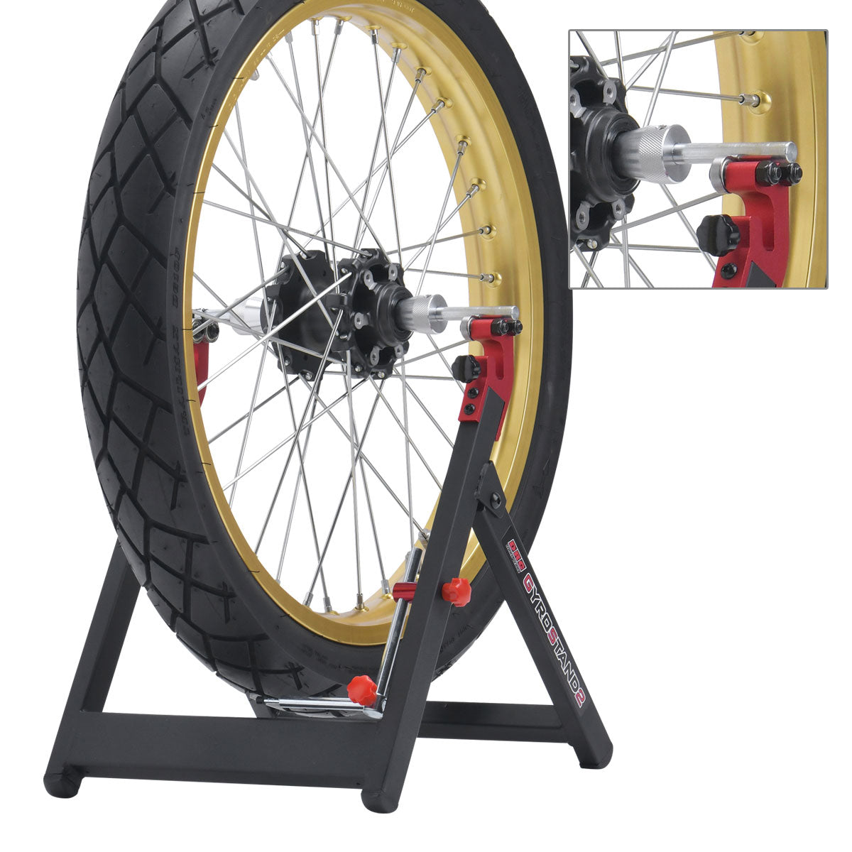 Balanceador Manual Para Llantas De Motocicleta Hasta 23"