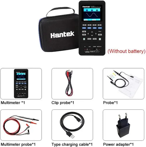Hantek 2C72 Osciloscopio Multímetro Digital 2CH 70MHZ