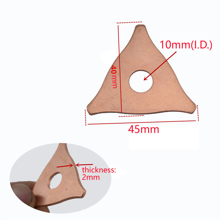 Estrella Triángulo De Cobre Para Spotter 20pz