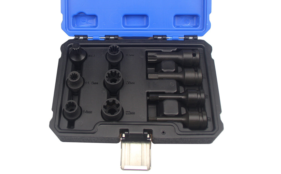 Juego De Dados y Puntas Especiales Para Frenos Calipers Audi VW BMW Benz Porsche
