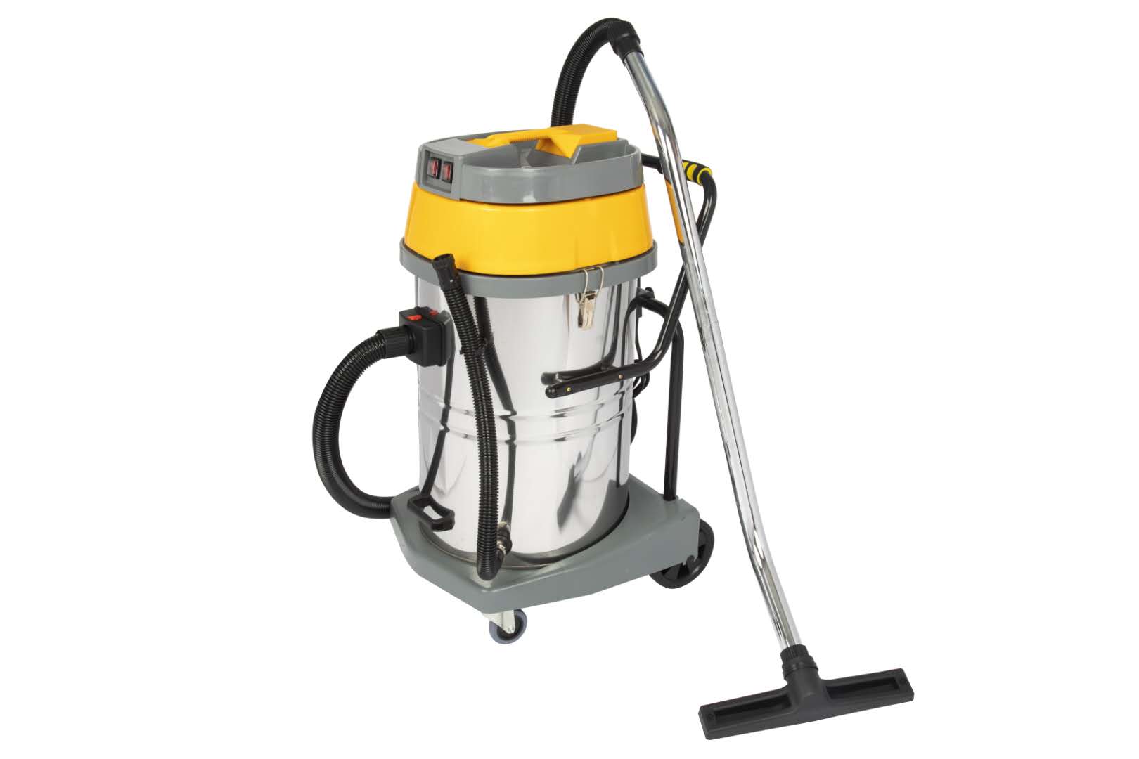 Aspiradora Industrial Tanque 70 Litros 2 Motores Luz 110 V