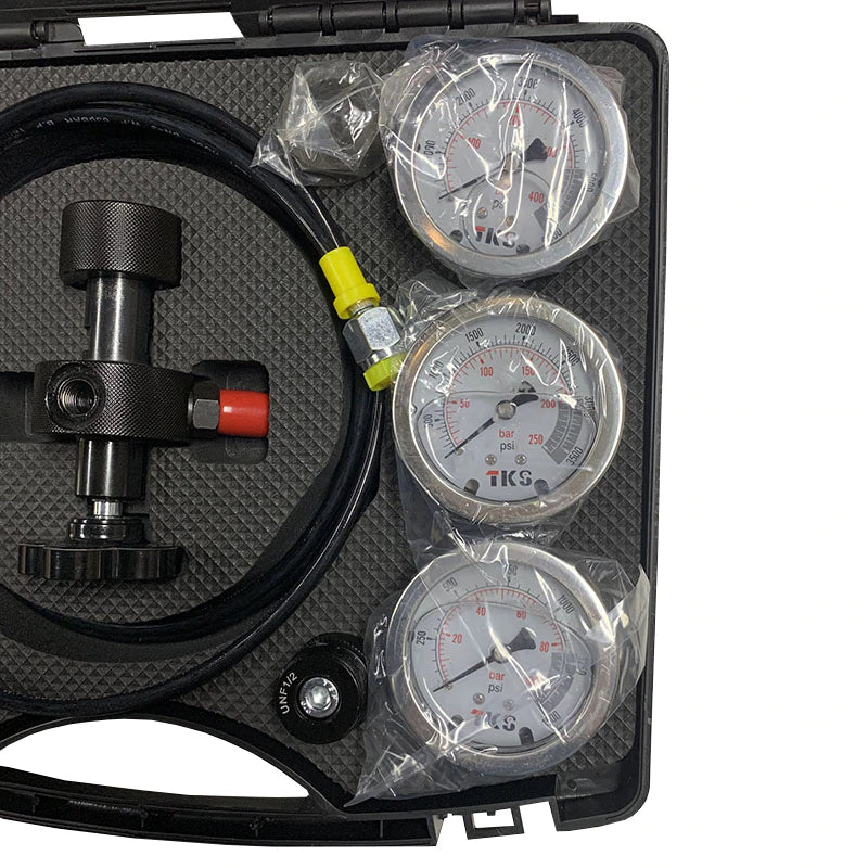 Herramienta Para Prueba De Presión y Carga De Gas Nitrógeno