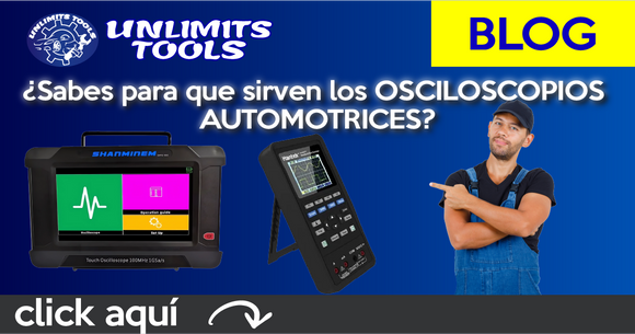 ¿Qué son los osciloscopios automotrices?