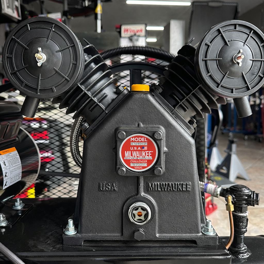 Compresor De Aire 3HP 108L Horizontal 110V