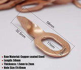 Anillos Rectos Torcidos Para Spotter 20pz/bolsa