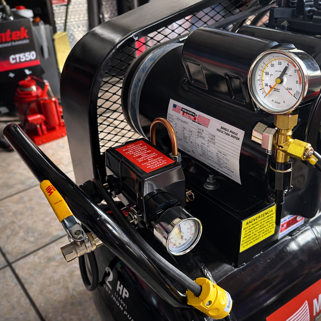 Compresor De Aire 2HP 70L Horizontal 110V