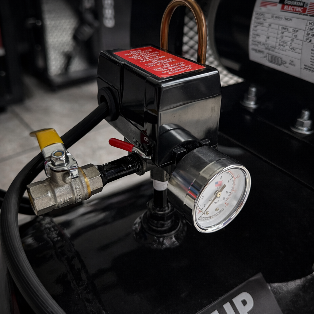 Compresor De Aire 3HP 108L Horizontal 110V