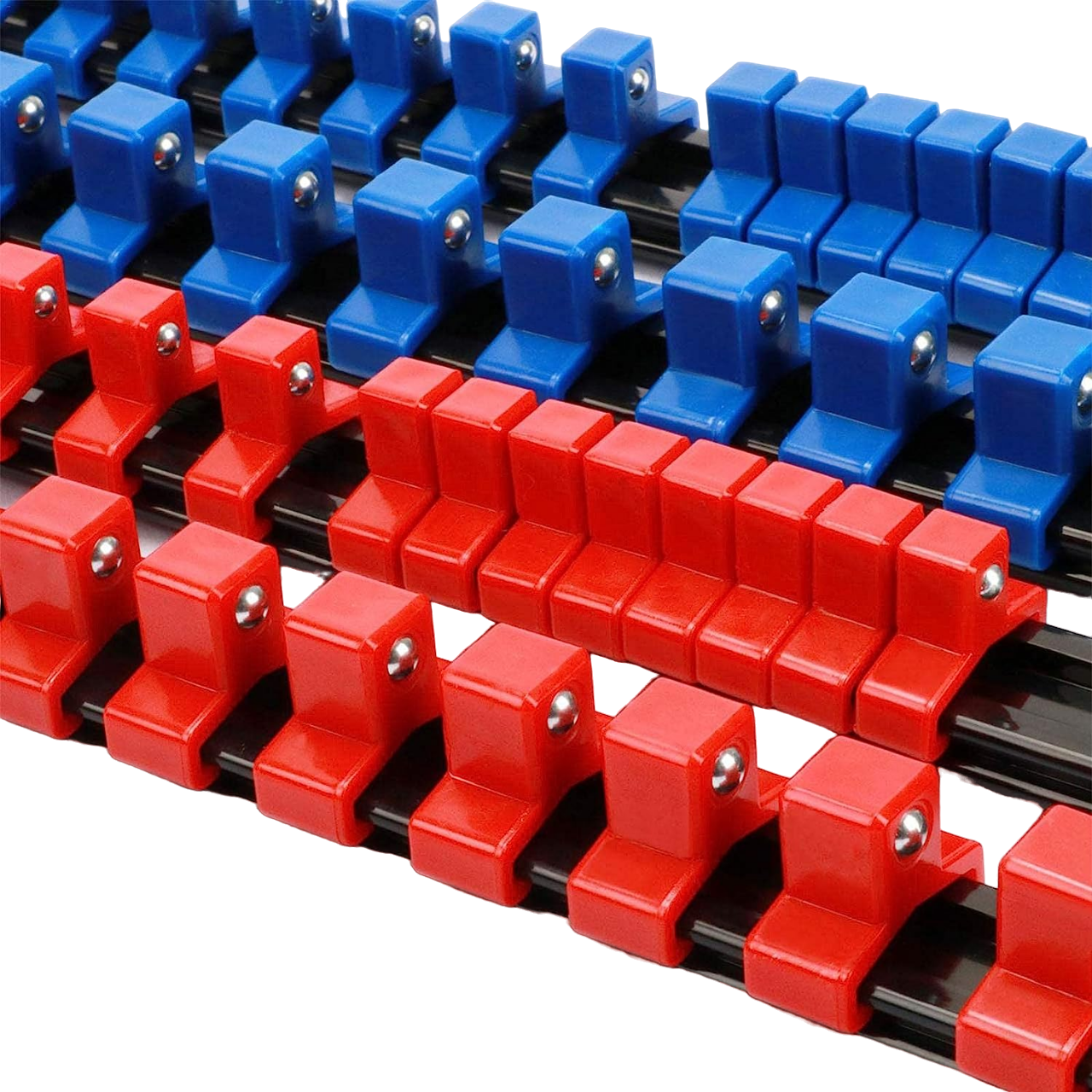 Set De 6 Rieles Para Organizar Dados 1/4" 3/8" 1/2"