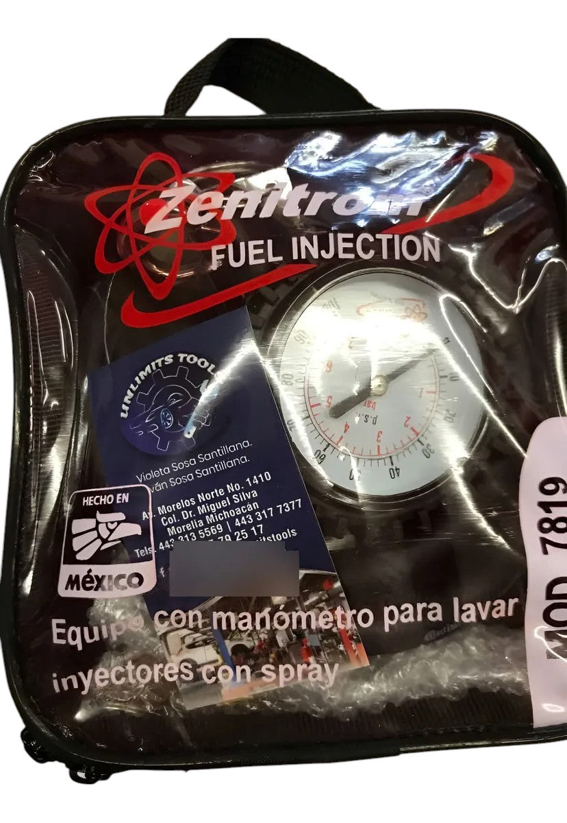 Lavador De Inyectores Por Bote Presurizado Zenitrom Full