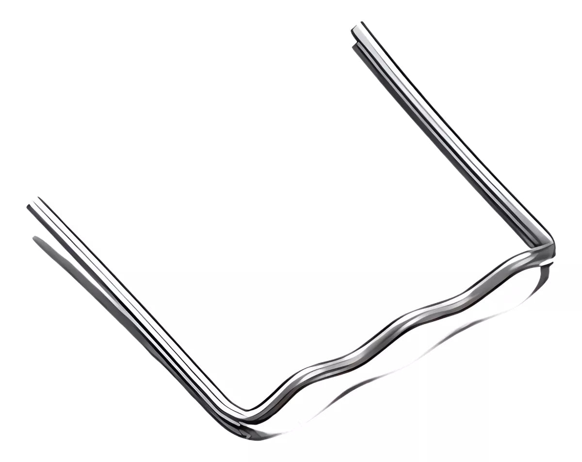 Grapas Para Reparación De Plástico 0.6 y 0.8 mm 100pzs Tipo "U"
