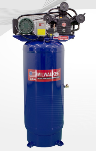 Compresor Eléctrico 5 HP – Tanque Vertical 235 Lts COMPE50VB