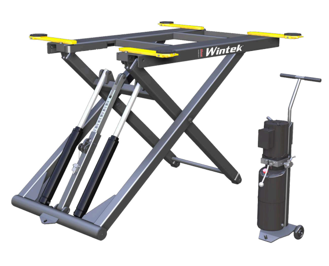 Rampa Tijera 6000 LB Portátil 110V WRPRTM006