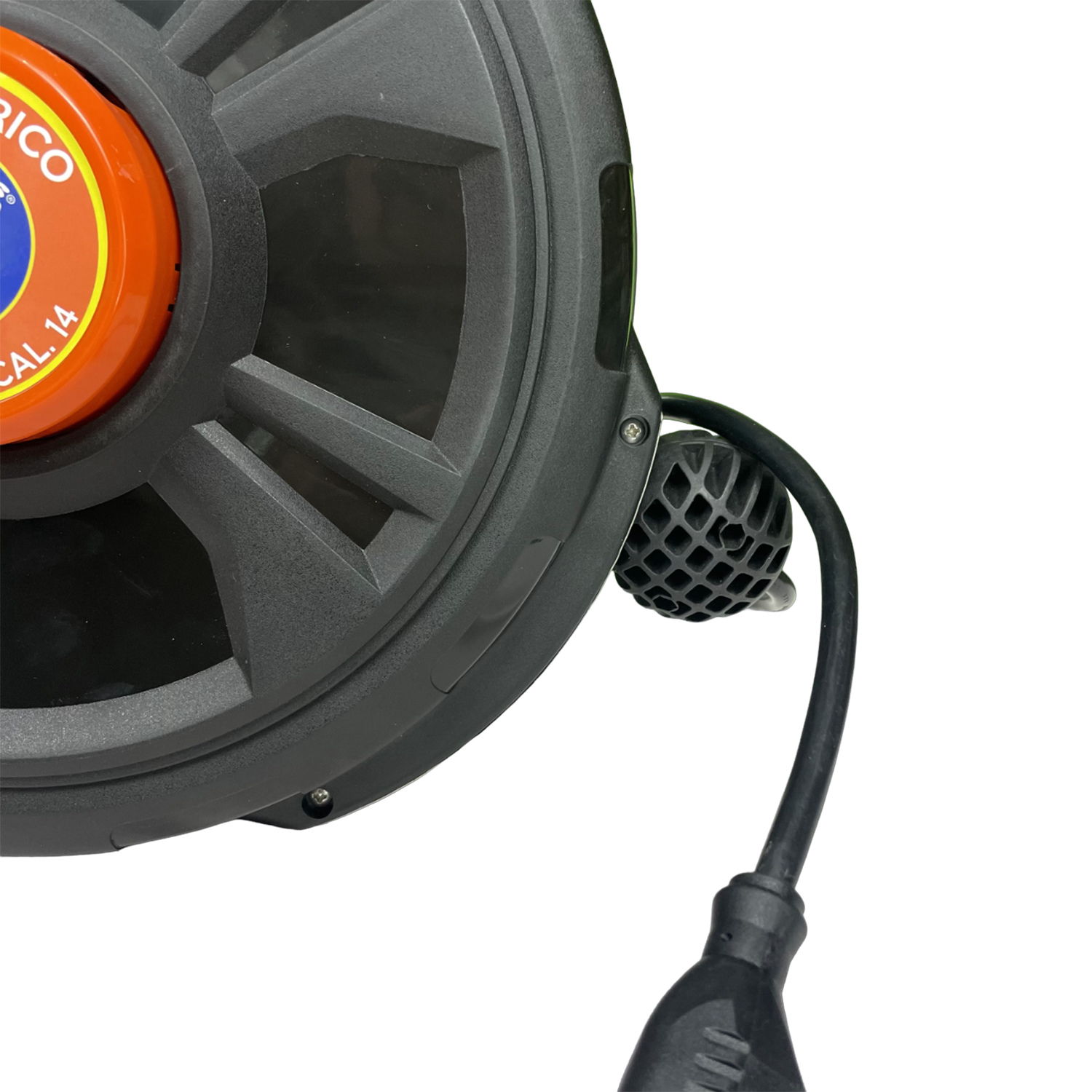 Cable Para Luz Calibre 14 AWG Carrete Retráctil 10mts