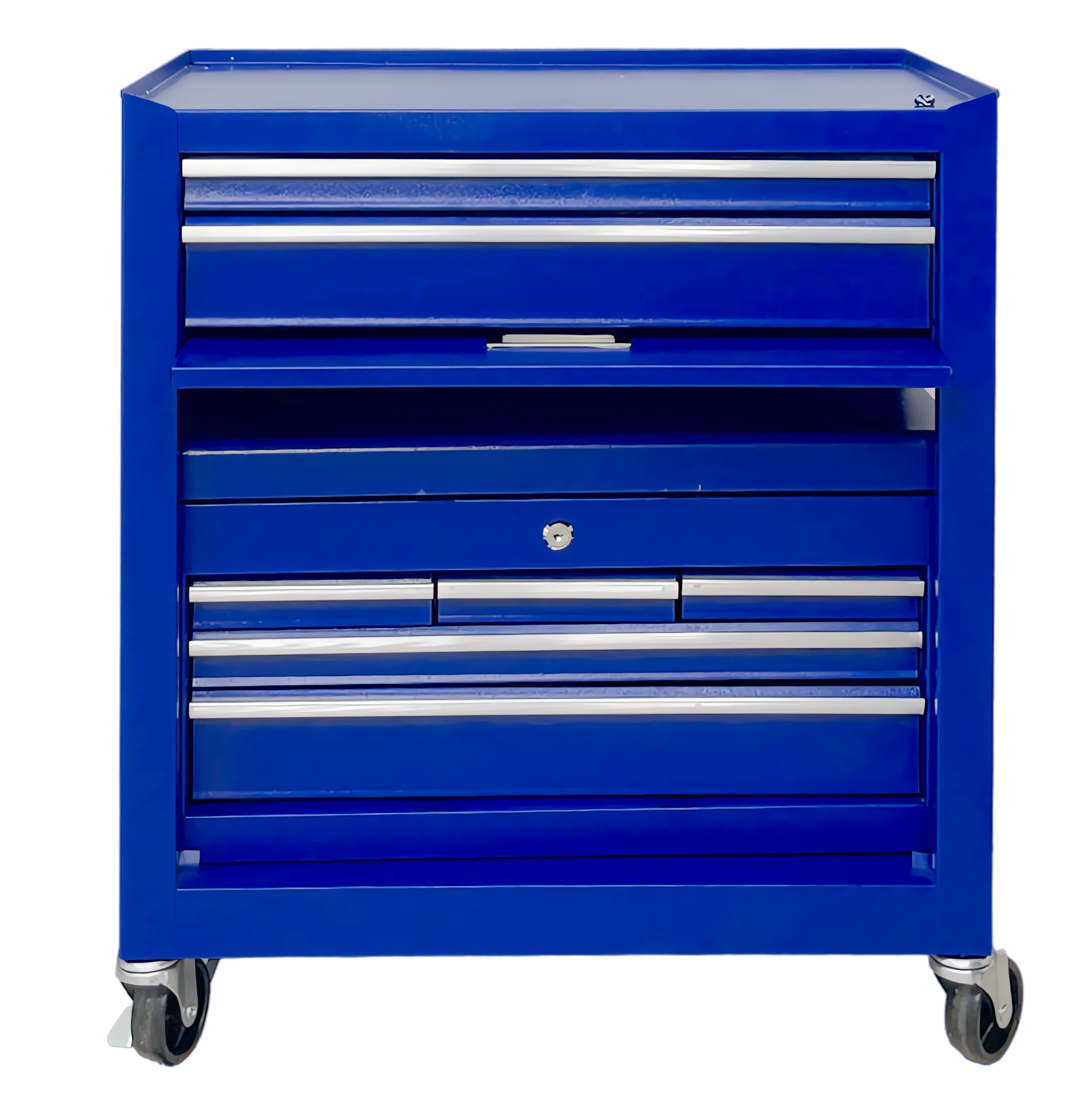 Gabinete Para Herramientas 4 Ruedas 8 Cajones Acero Inox