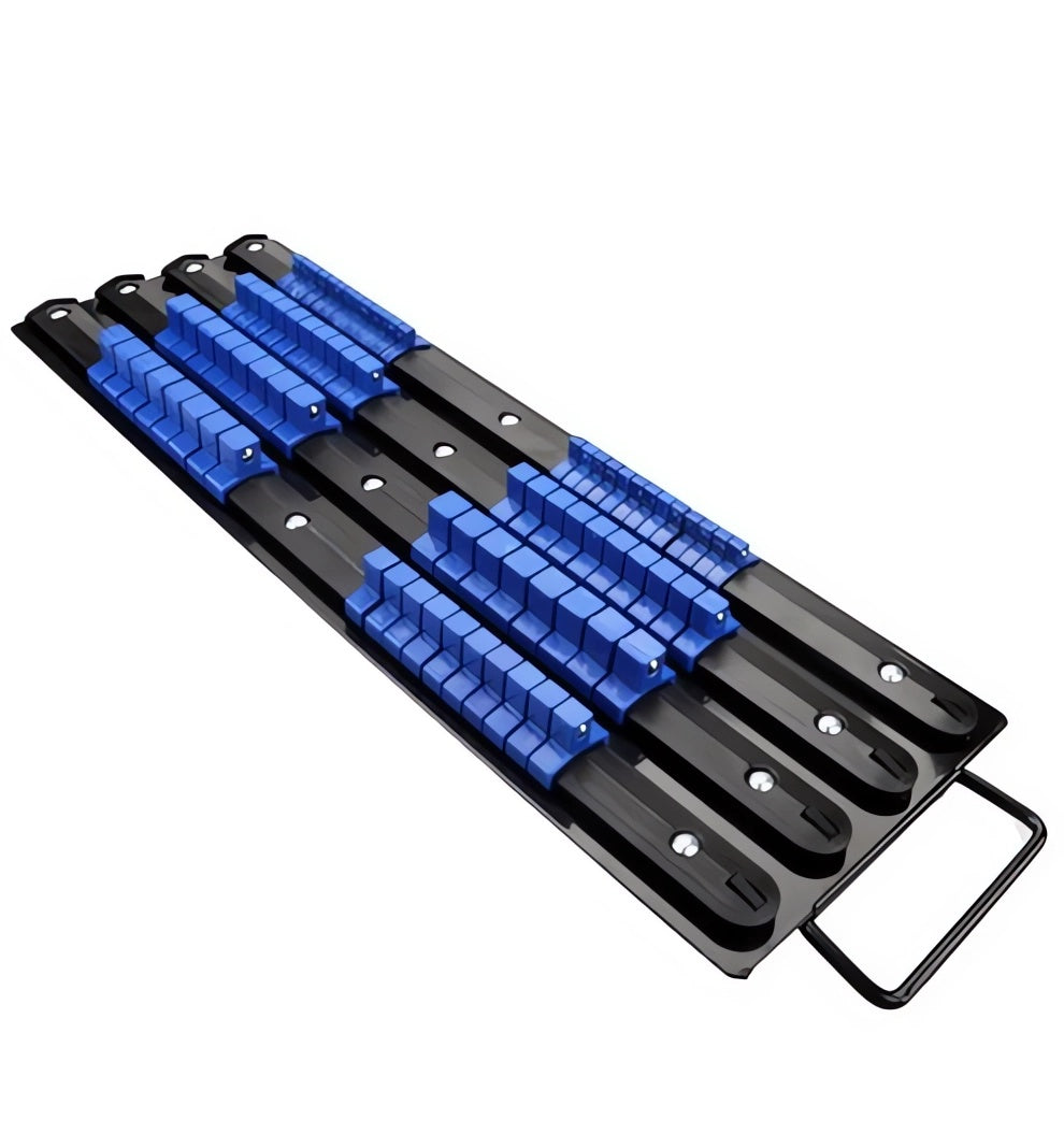 Organizador De Dados 1/4" 3/8" 1/2" Metal y Plástico