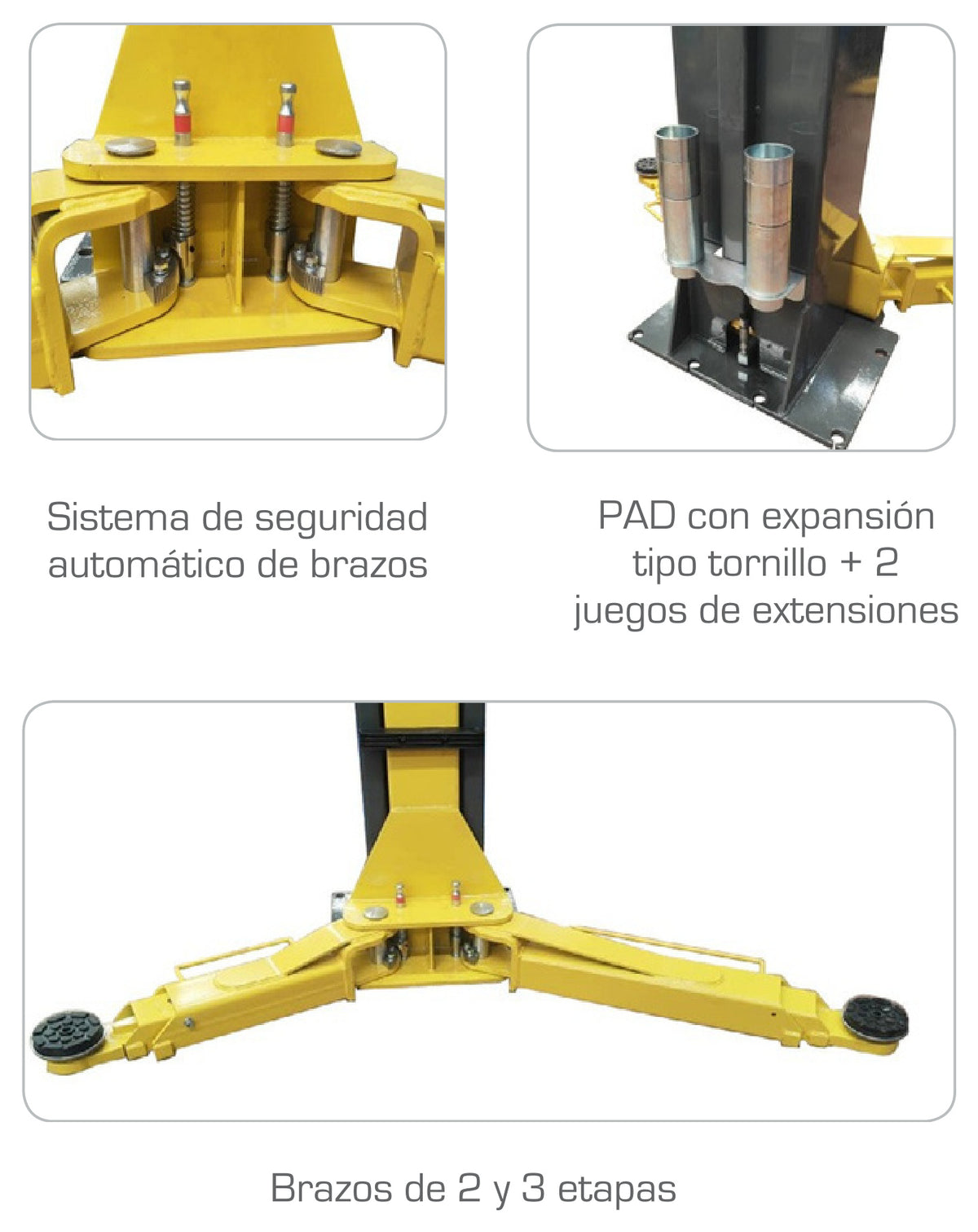 Rampa De 2 Postes 10000LBS Con Travesaño WRPRFT245