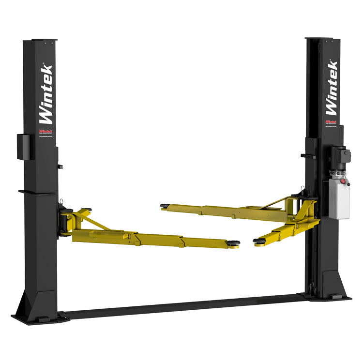 Rampa 2 Postes Simétrica Altura Libre Para Servicio Pesado 12,000 LB (5443 KG)