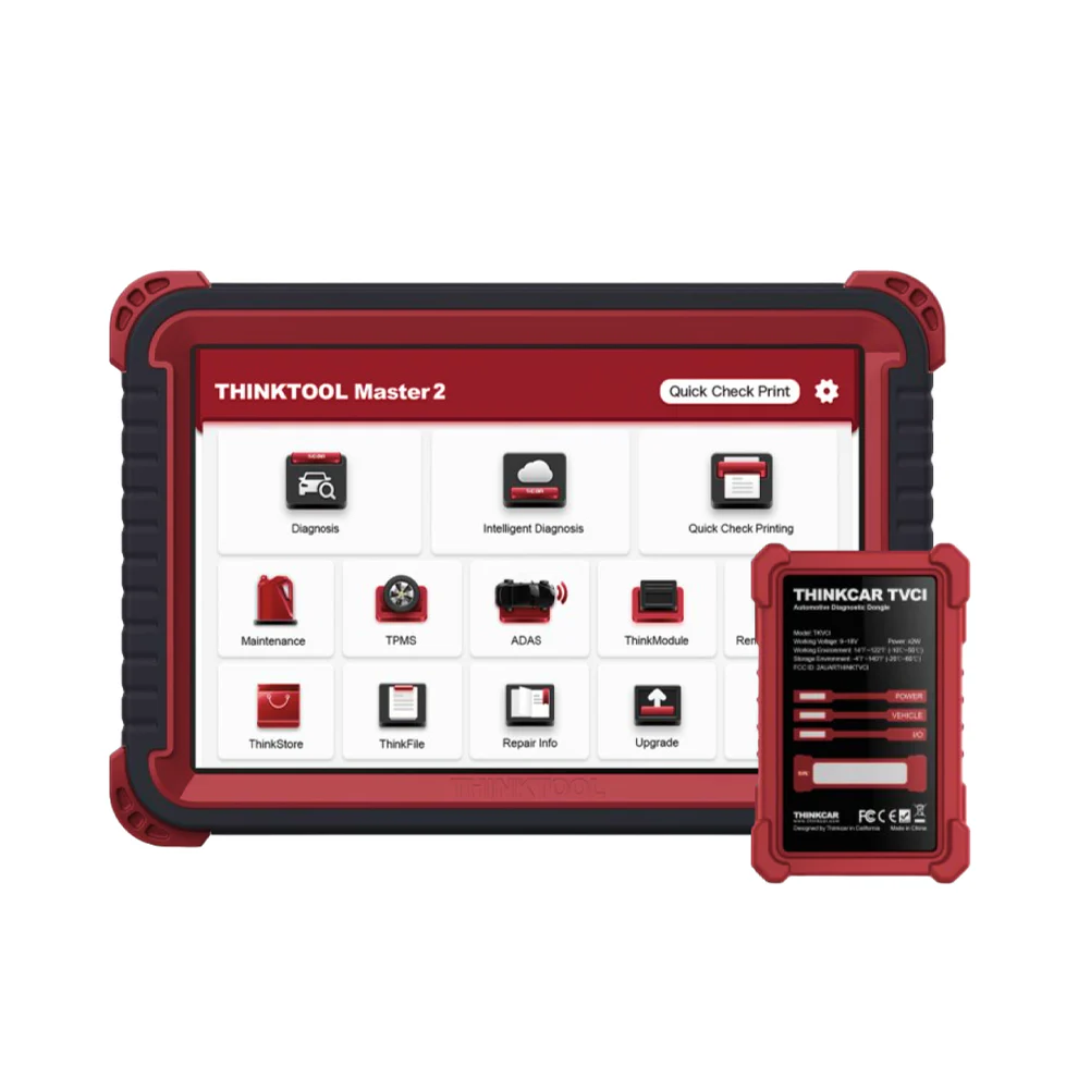 Kit Diagnóstico Avanzado ThinkTool Master 2 + Probador Válvulas Solenoides e Inyectores