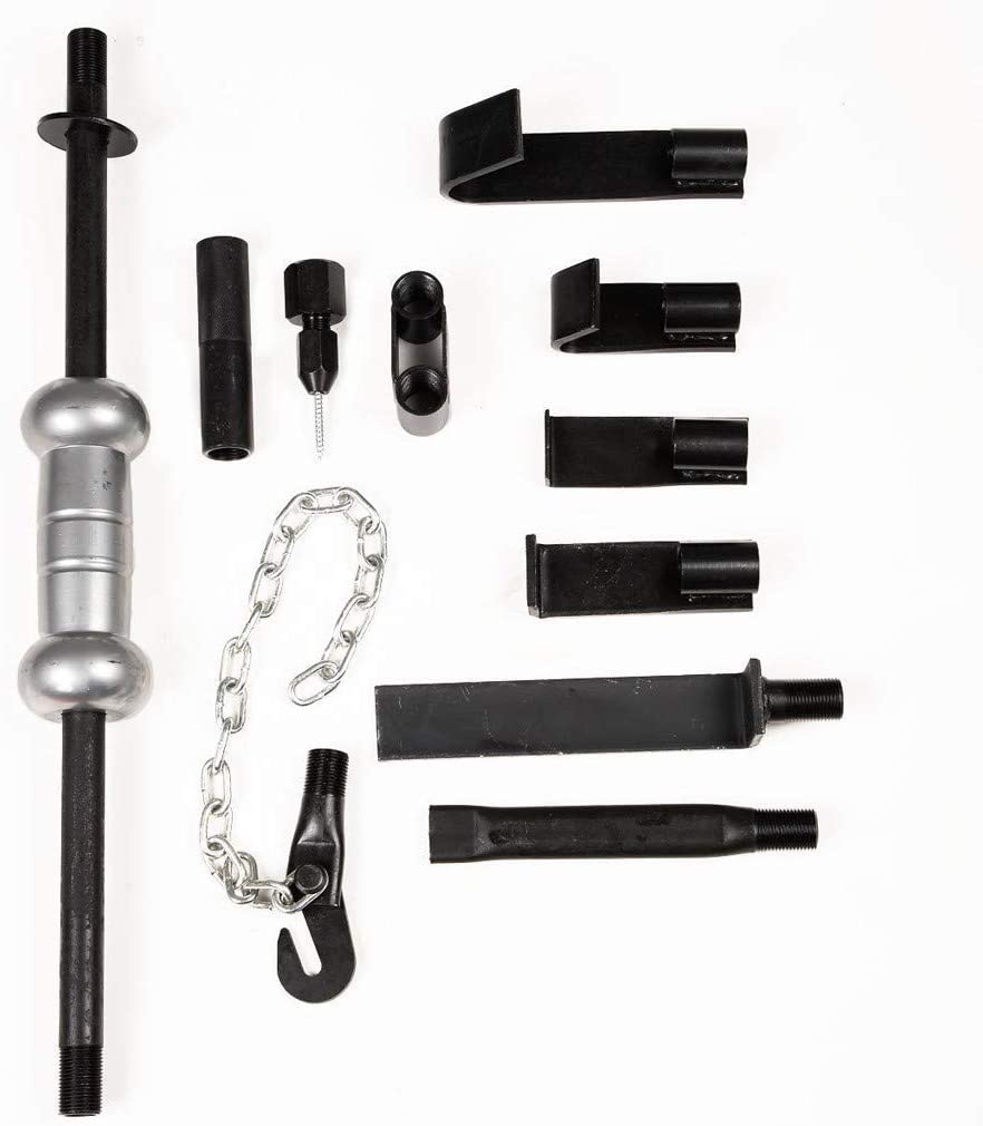 Kit Eliminación de Abolladuras: Spotter+ Extractor Con Martillo Deslizante (10lbs/13pzs)