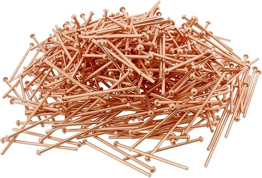 Clavos De Cobre Para Spotter 2.6mm x 5cm 500pz