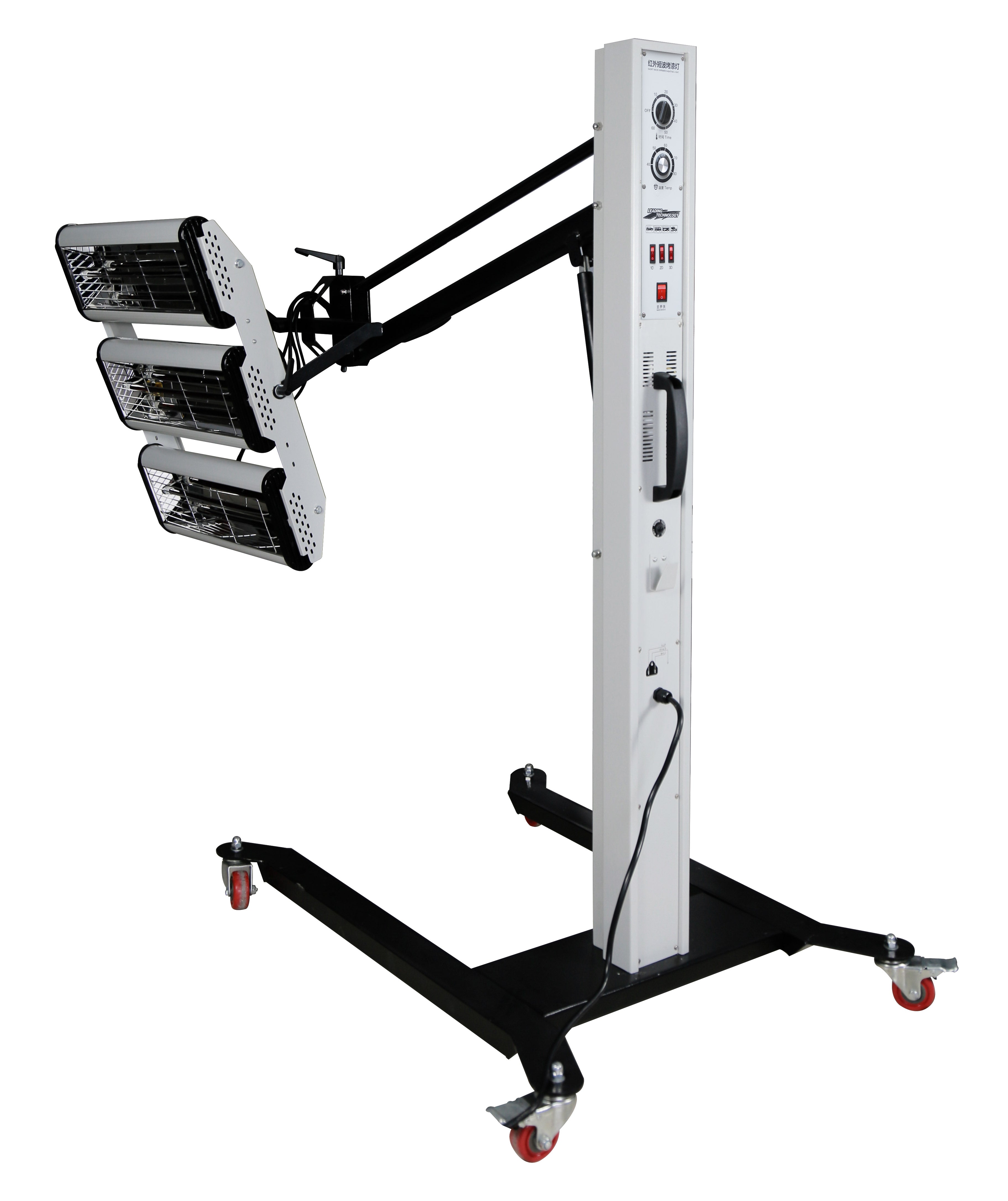 Lámpara De Secado Infrarrojo Pintura Automotriz 3 Paneles x 1050 W Onda Corta
