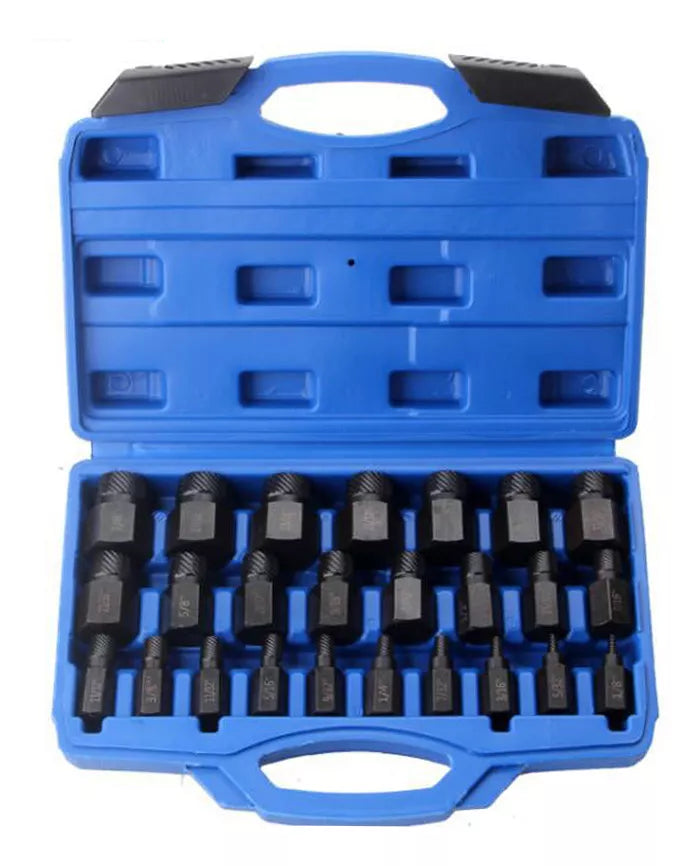 Juego De Extractor De Tornillos De 25 Pzs Cabeza Hexagonal