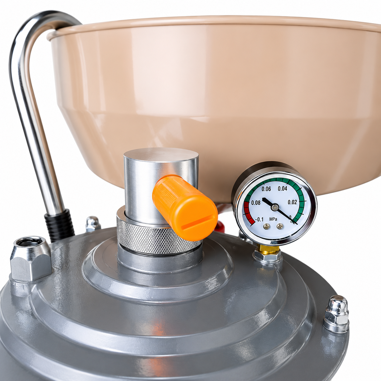 Receptor Extractor De Aceite Usado 80L Con Cámara 10L
