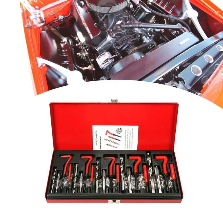 Kit De Reparacion De Roscas M5 M6 M8 M10 M12 Helicoil 131pzs