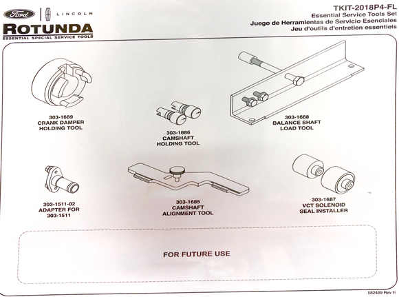 Herramienta Sincronizacion Ford 2.0 2.3 L Nueva Generacion