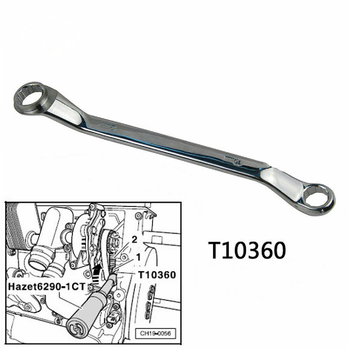 Llave Especial Polea Bomba De Agua T10360 12MM VW Audi