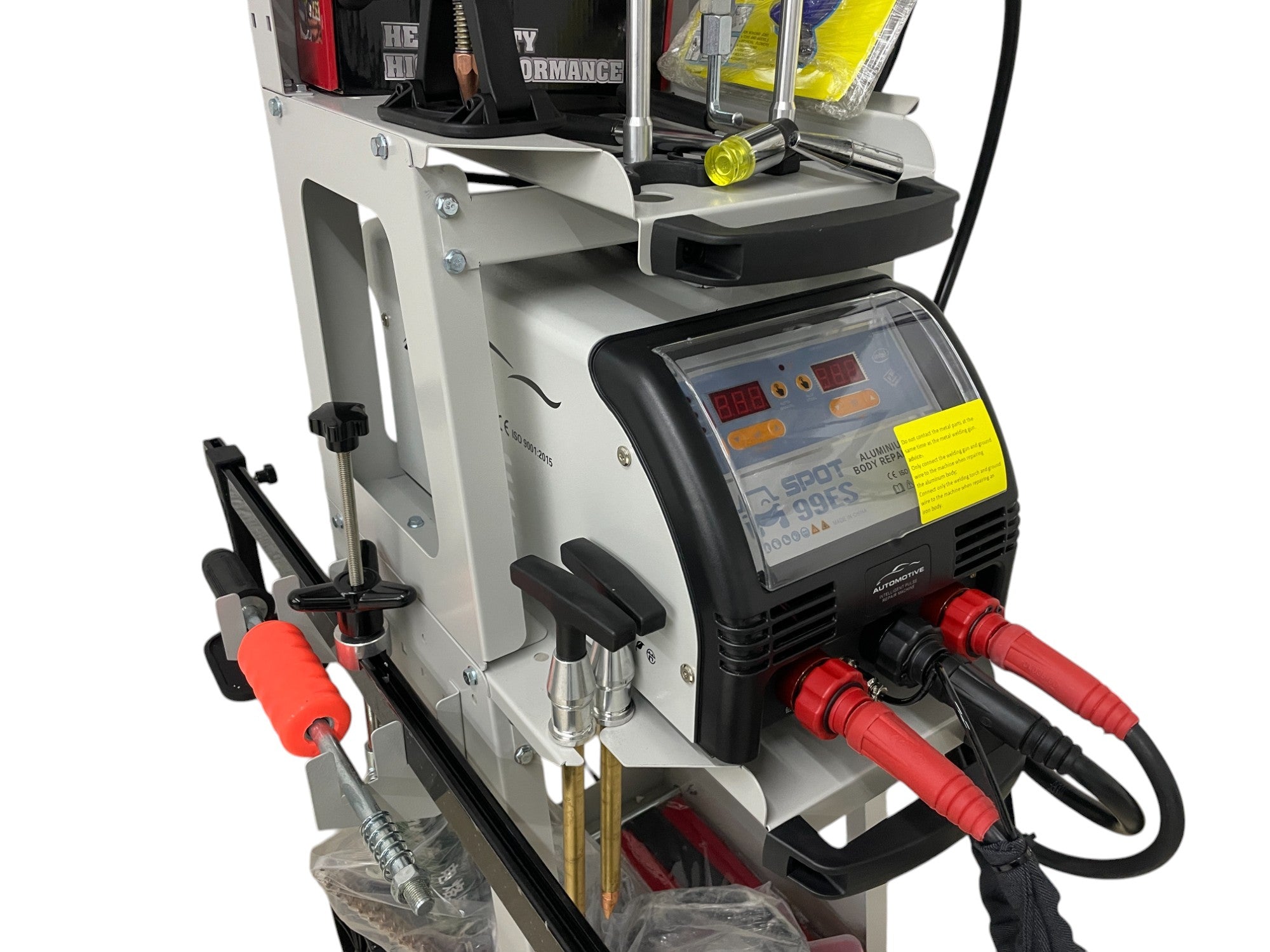 Kit De Reparación: Spotter Extractor Abolladuras+ Lámpara de Secado Infrarrojo 2x1050W