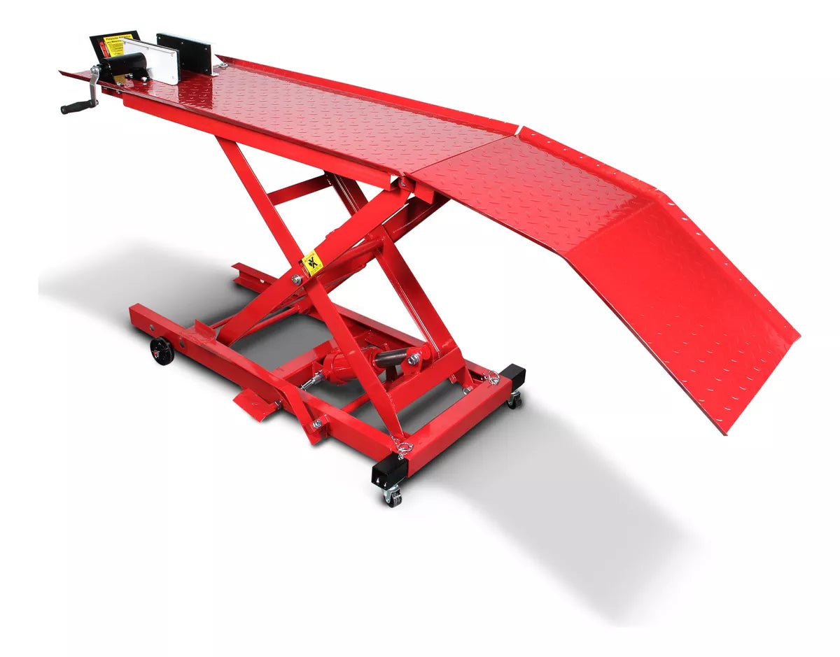 Plataforma Hidráulica Para Motocicleta 500 Kg