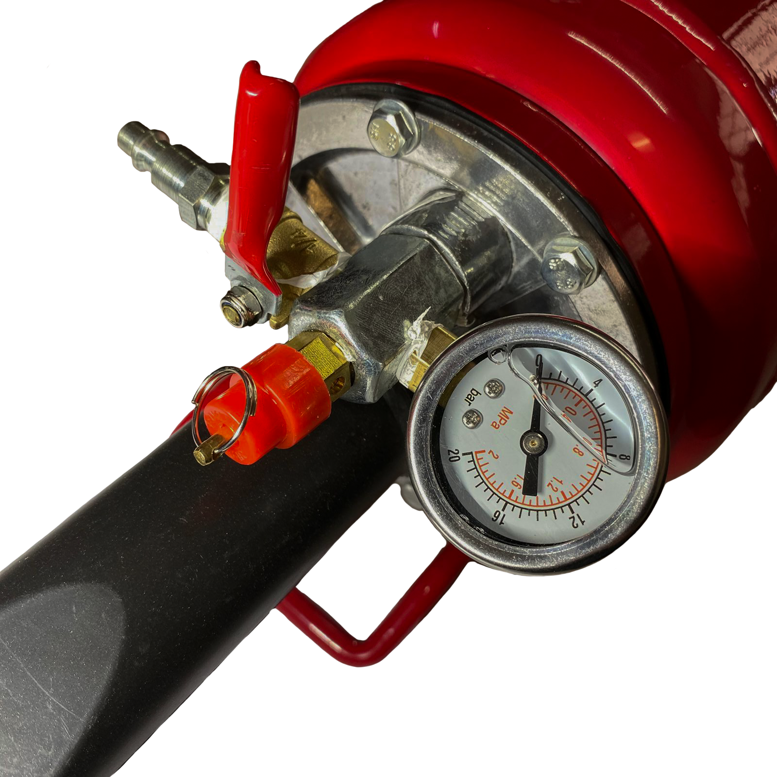 Bazooka Profesional De Aluminio Para Inflado De Llantas 9L