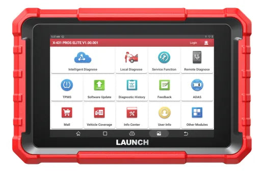 Combo Escáner De Diagnóstico Launch X431 Pro SE + Probador Válvulas Solenoides e Inyectores