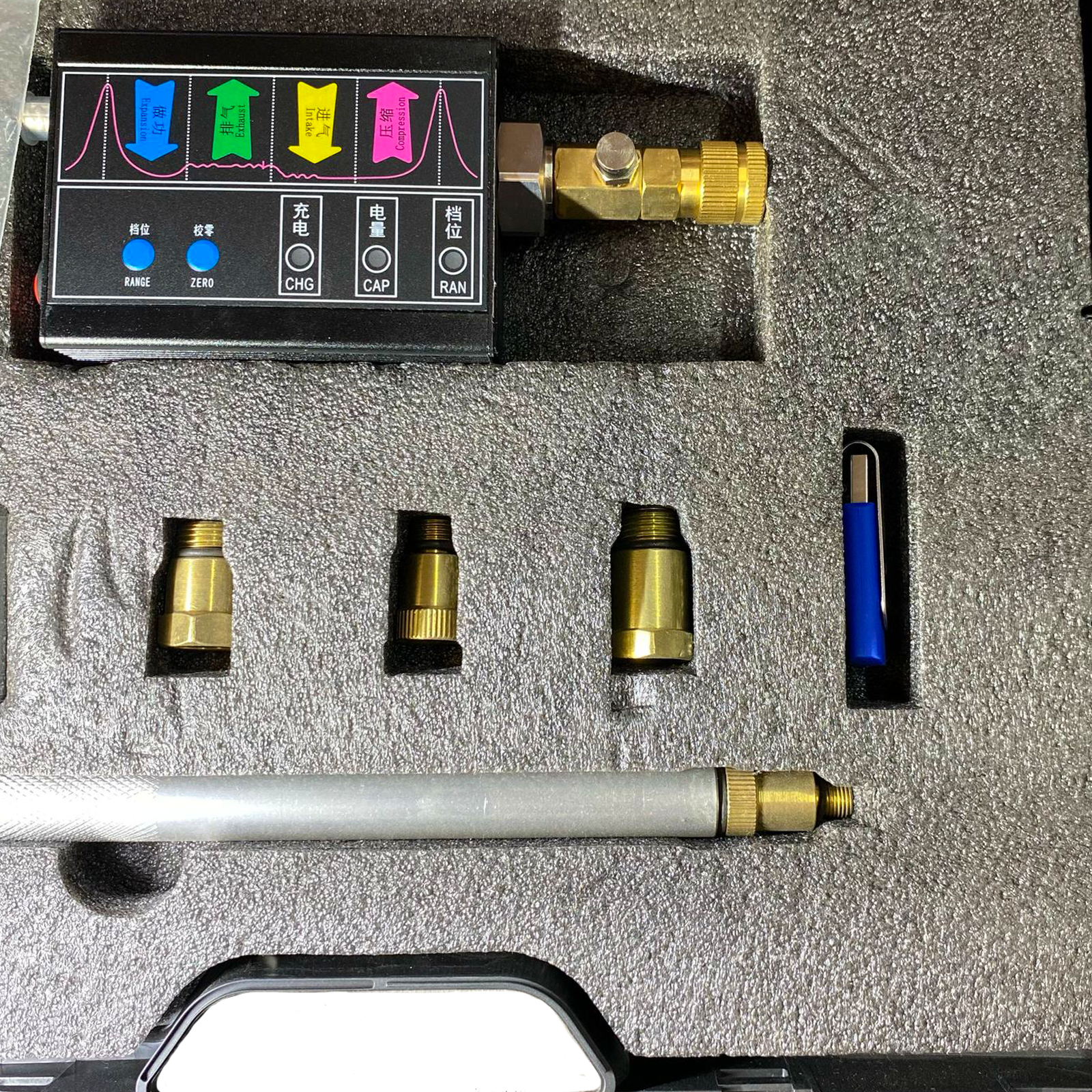 Medidor De Compresión Electrónico De Cilindros De Motor